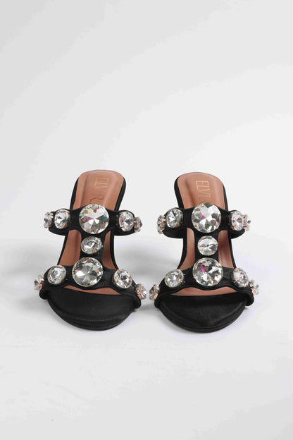 Stone Studded Heels