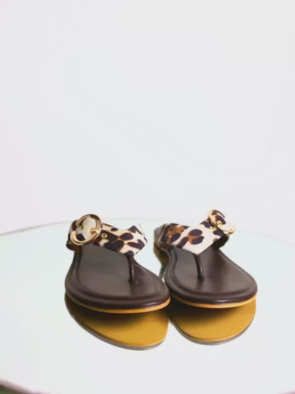 Animal Print Flats