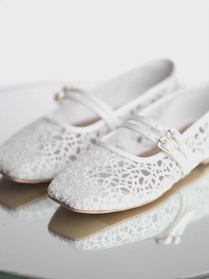 Net Mary Janes
