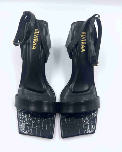 Croco Ankle Strap