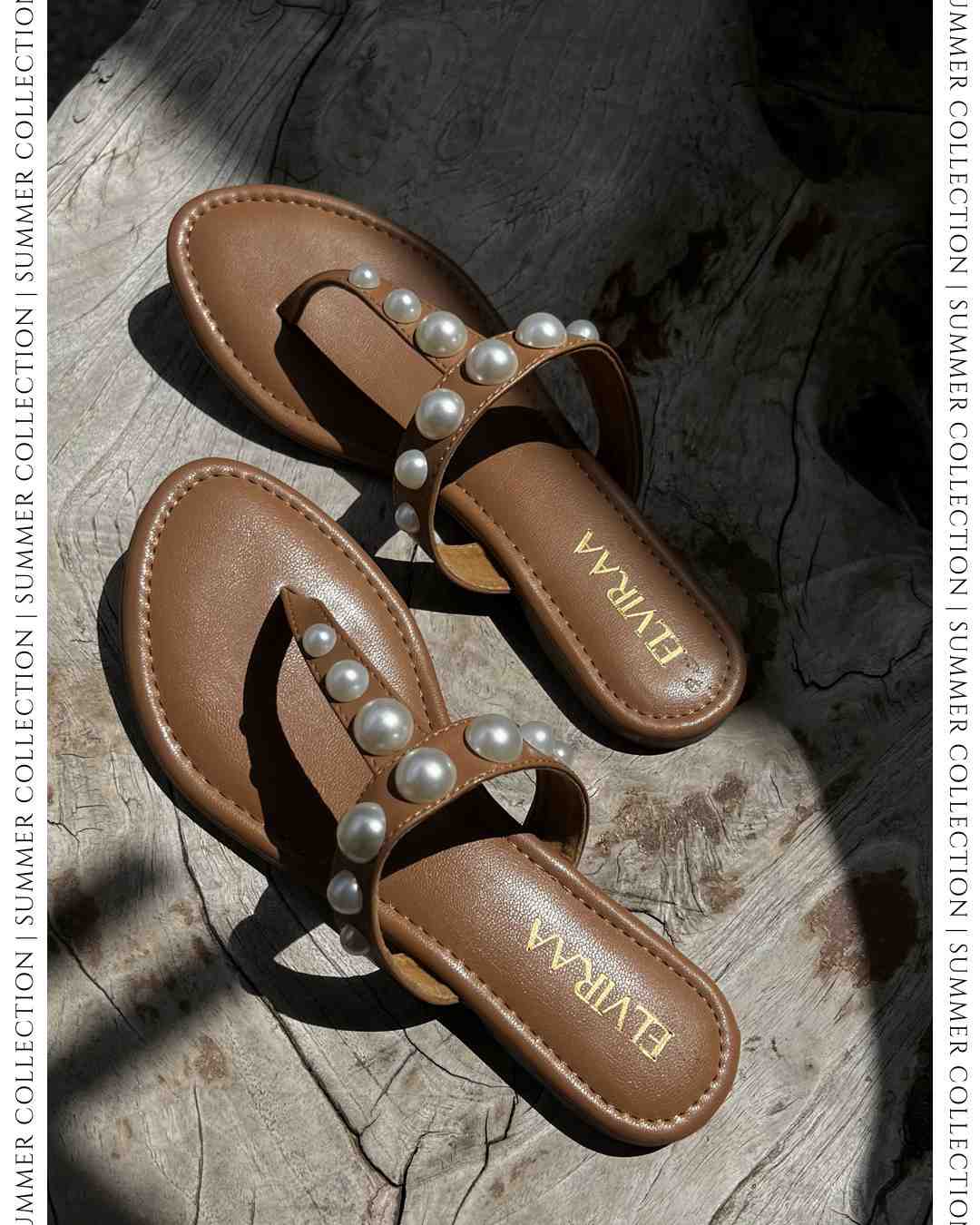 Pearl Thong Flats